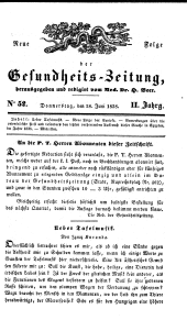 Populäre österreichische Gesundheits-Zeitung