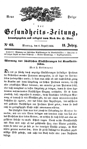 Populäre österreichische Gesundheits-Zeitung