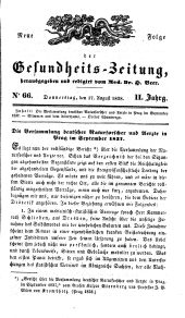 Populäre österreichische Gesundheits-Zeitung