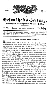 Populäre österreichische Gesundheits-Zeitung