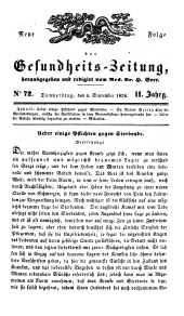 Populäre österreichische Gesundheits-Zeitung