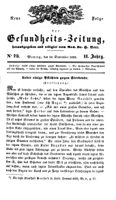 Populäre österreichische Gesundheits-Zeitung