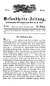 Populäre österreichische Gesundheits-Zeitung