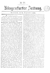 Klagenfurter Zeitung