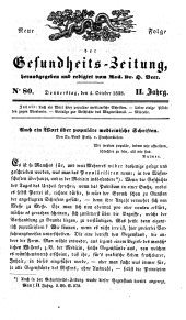 Populäre österreichische Gesundheits-Zeitung