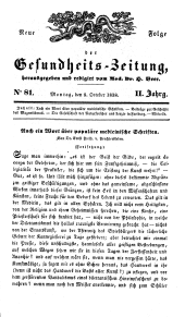 Populäre österreichische Gesundheits-Zeitung