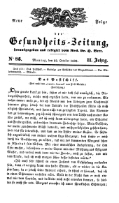 Populäre österreichische Gesundheits-Zeitung