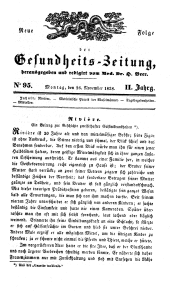 Populäre österreichische Gesundheits-Zeitung