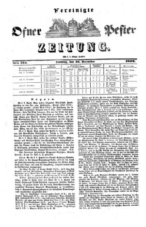 Vereinigte Ofner-Pester Zeitung