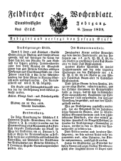 Feldkircher Wochenblatt