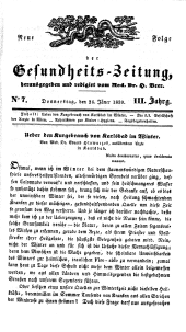 Populäre österreichische Gesundheits-Zeitung