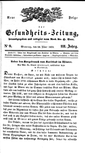 Populäre österreichische Gesundheits-Zeitung