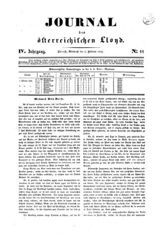 Journal des Österreichischen Lloyd