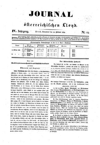 Journal des Österreichischen Lloyd