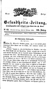 Populäre österreichische Gesundheits-Zeitung