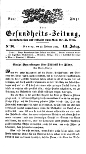 Populäre österreichische Gesundheits-Zeitung