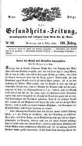 Populäre österreichische Gesundheits-Zeitung