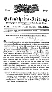 Populäre österreichische Gesundheits-Zeitung