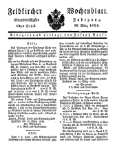 Feldkircher Wochenblatt