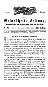 Populäre österreichische Gesundheits-Zeitung