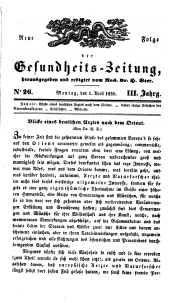 Populäre österreichische Gesundheits-Zeitung