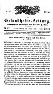 Populäre österreichische Gesundheits-Zeitung