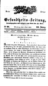 Populäre österreichische Gesundheits-Zeitung