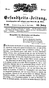 Populäre österreichische Gesundheits-Zeitung