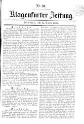 Klagenfurter Zeitung