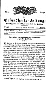 Populäre österreichische Gesundheits-Zeitung