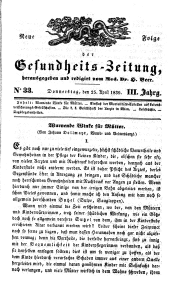 Populäre österreichische Gesundheits-Zeitung