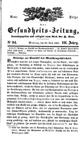 Populäre österreichische Gesundheits-Zeitung