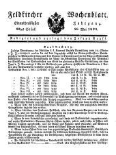 Feldkircher Wochenblatt