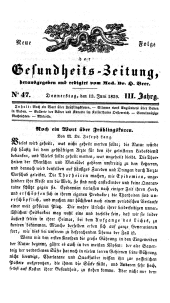 Populäre österreichische Gesundheits-Zeitung