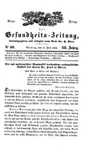 Populäre österreichische Gesundheits-Zeitung