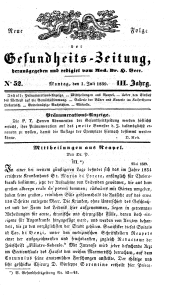 Populäre österreichische Gesundheits-Zeitung