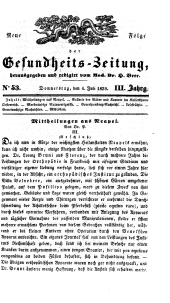 Populäre österreichische Gesundheits-Zeitung