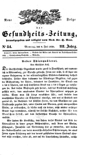 Populäre österreichische Gesundheits-Zeitung