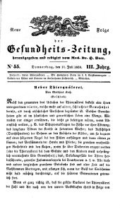 Populäre österreichische Gesundheits-Zeitung