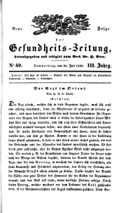 Populäre österreichische Gesundheits-Zeitung