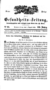 Populäre österreichische Gesundheits-Zeitung