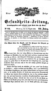 Populäre österreichische Gesundheits-Zeitung