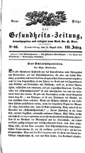 Populäre österreichische Gesundheits-Zeitung