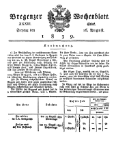 Bregenzer Wochenblatt