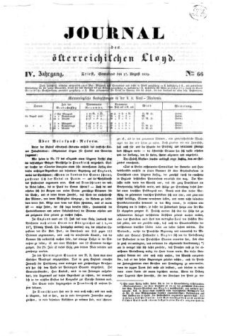 Journal des Österreichischen Lloyd