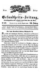 Populäre österreichische Gesundheits-Zeitung