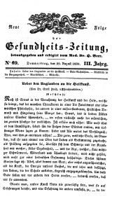 Populäre österreichische Gesundheits-Zeitung