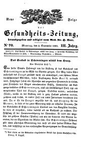 Populäre österreichische Gesundheits-Zeitung