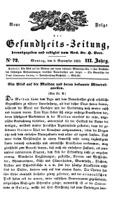 Populäre österreichische Gesundheits-Zeitung