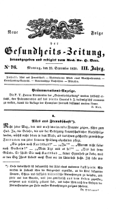 Populäre österreichische Gesundheits-Zeitung